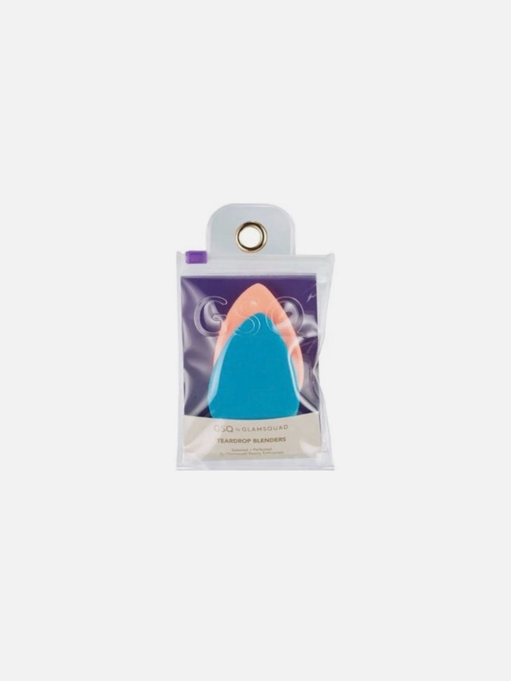 Teardrop Makeup Sponges Duo - Blue & Peach